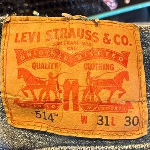 Vintage Levi Strauss 514 jeans   Classic Blue Men's Jeans
